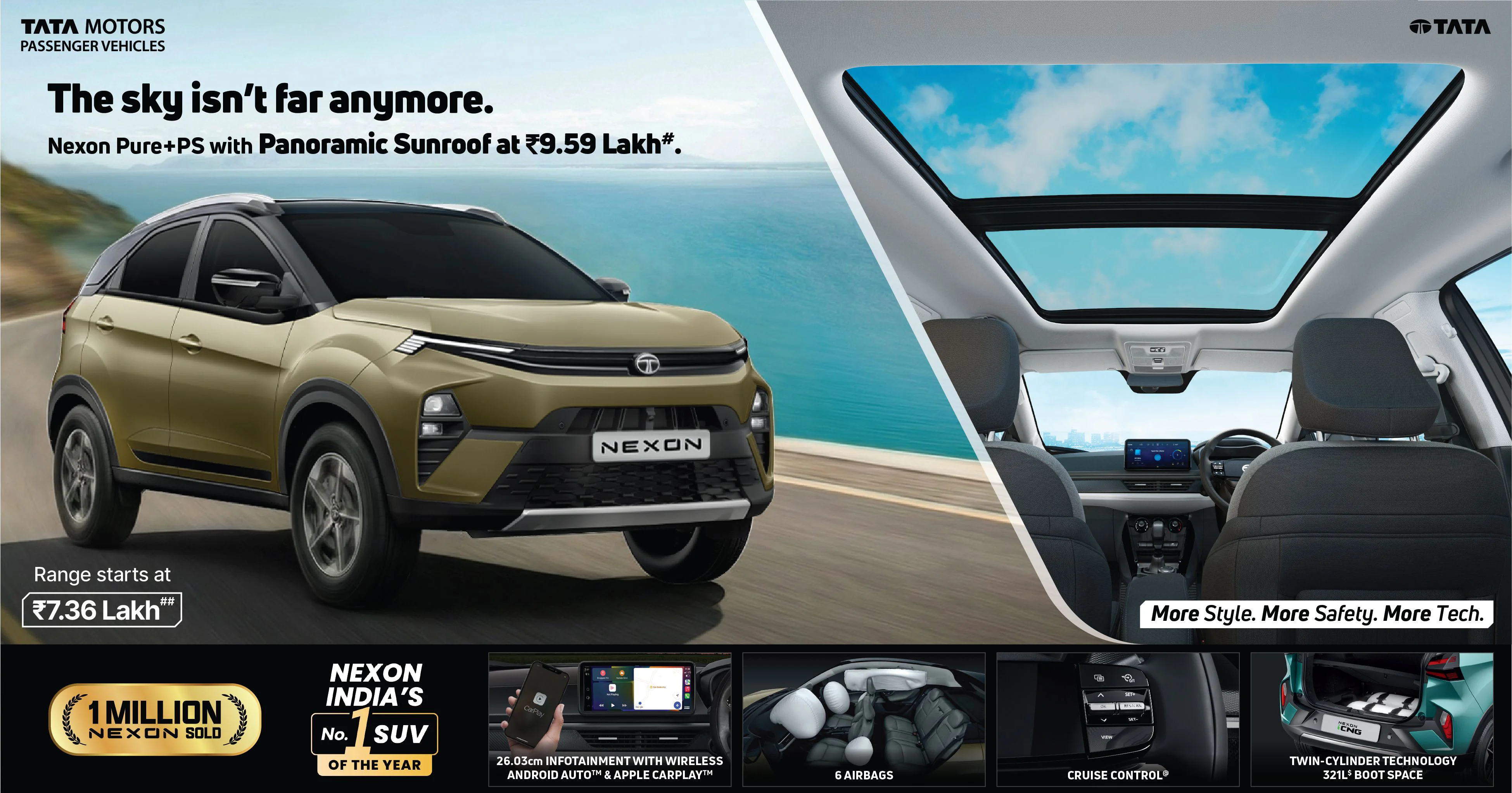 Tata Nexon Pure Plus PS